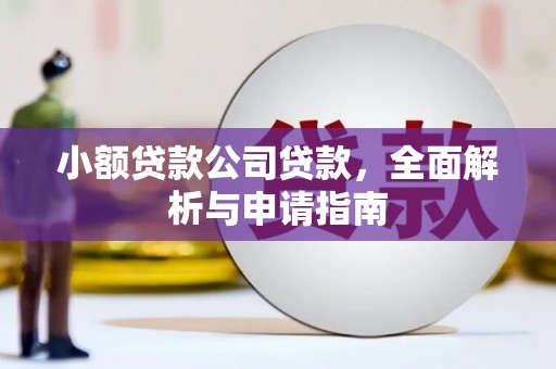 南雄小额贷款公司贷款，全面解析与申请指南
