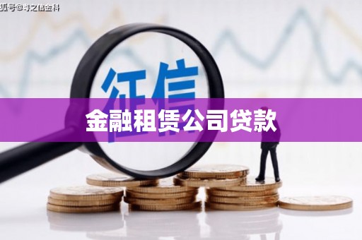 南雄金融租赁公司贷款