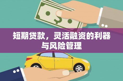 南雄短期贷款，灵活融资的利器与风险管理