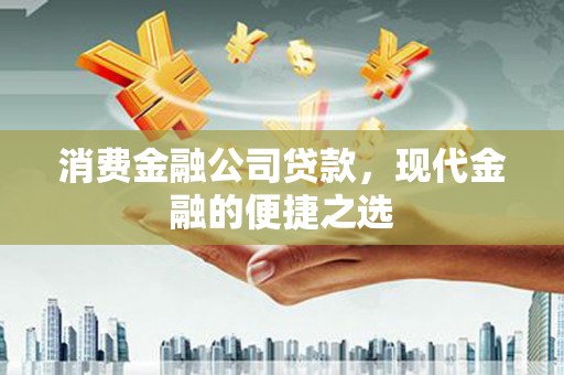 南雄消费金融公司贷款，现代金融的便捷之选
