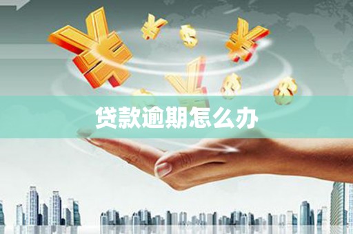 南雄贷款逾期怎么办