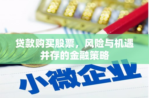 南雄贷款购买股票，风险与机遇并存的金融策略